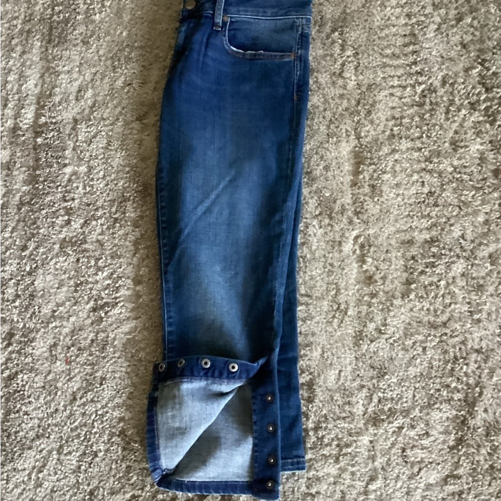 Gap always skinny button ankle jeans -SZ 29/8 - Picture 4 of 5